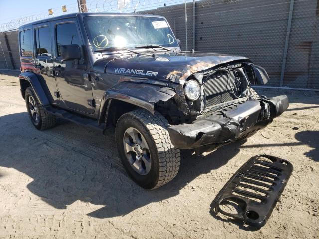JEEP WRANGLER U 2018 with VIN 1C4BJWEG6JL817259 - Photo from auction