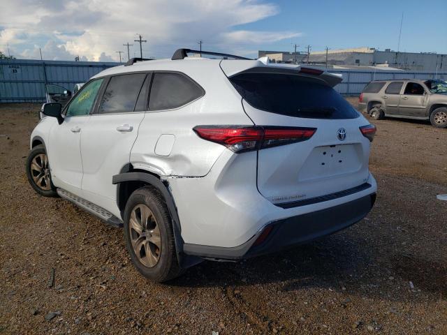 Photo 3 from auction – 2022 TOYOTA HIGHLANDER with VIN 5TDABRCH8NS544559