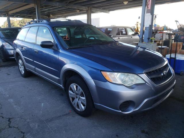 SUBARU OUTBACK 2008 with VIN 4S4BP60CX87355595 - Photo from auction