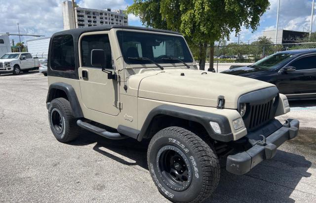 JEEP WRANGLER / 2001 with VIN 1J4FA49S01P352517 - Photo from auction
