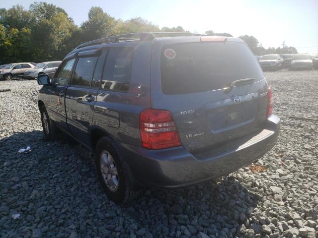 Photo 3 from auction – 2003 TOYOTA HIGHLANDER with VIN JTEHF21AX30137953