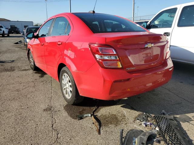 Photo 3 from auction – 2017 CHEVROLET SONIC LT with VIN 1G1JD5SHXH4113279