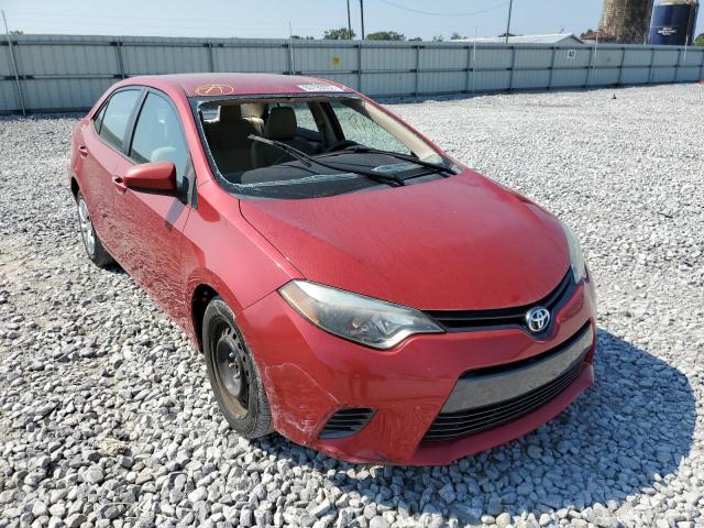 TOYOTA COROLLA L 2015 with VIN 2T1BURHE4FC306022 - Photo from auction