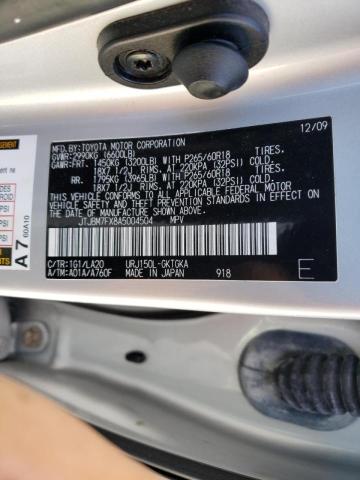 Photo 10 from auction – 2010 LEXUS GX 460 with VIN JTJBM7FX8A5004504