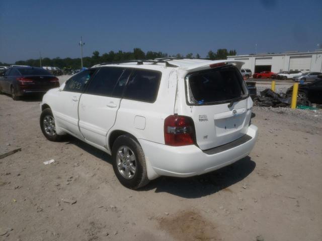 Photo 3 from auction – 2005 TOYOTA HIGHLANDER with VIN JTEDP21A350057697