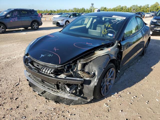 Photo 2 from auction – 2022 TESLA MODEL 3 with VIN 5YJ3E1EB8NF190377
