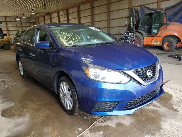 NISSAN SENTRA S 2019 with VIN 3N1AB7AP1KY370324 - Photo from auction
