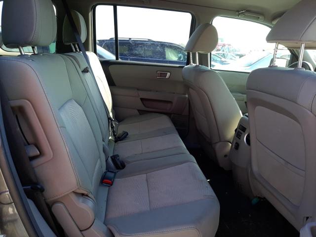 Photo 6 from auction – 2013 HONDA PILOT LX with VIN 5FNYF4H23DB069691