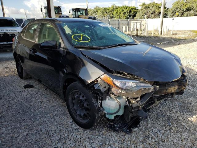 TOYOTA COROLLA L 2017 with VIN 2T1BURHE1HC838721 - Photo from auction