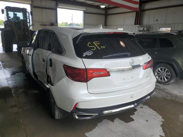 Photo 3 from auction – 2017 ACURA MDX with VIN 5J8YD4H53HL003338