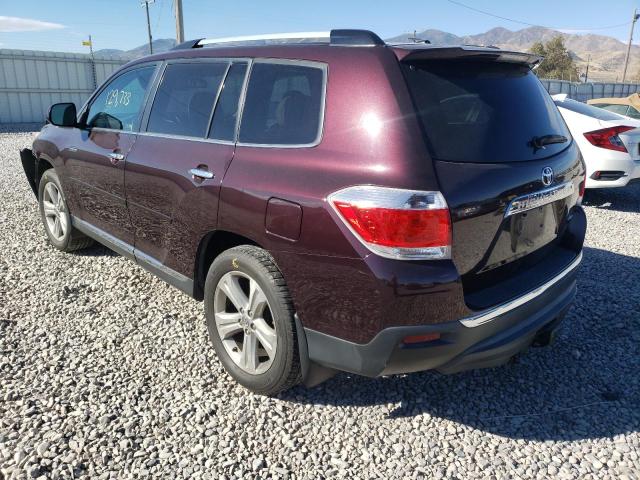 Photo 3 from auction – 2012 TOYOTA HIGHLANDER with VIN 5TDDK3EH9CS102393