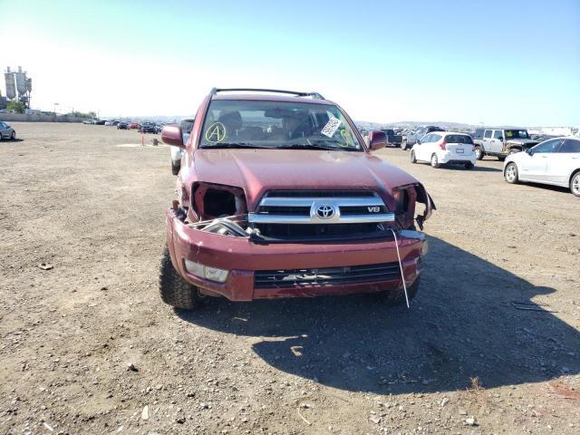 Photo 9 from auction – 2005 TOYOTA 4RUNNER LI with VIN JTEBT17R658025032