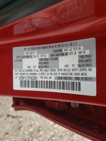Photo 10 from auction – 2015 MAZDA 3 SPORT with VIN 3MZBM1U70FM223541