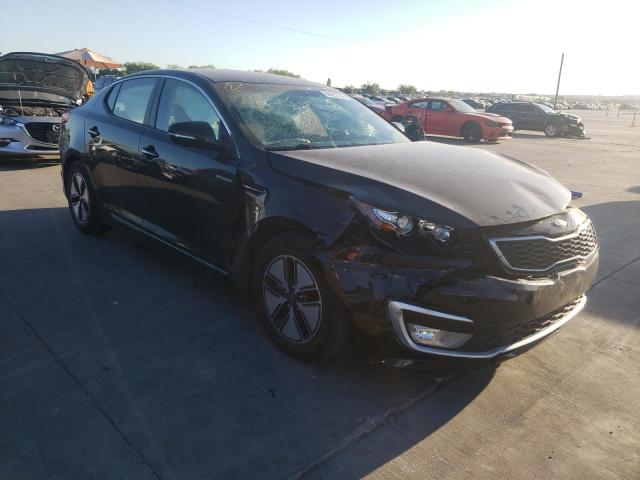 KIA OPTIMA HYB 2013 with VIN KNAGM4AD6D5043632 - Photo from auction