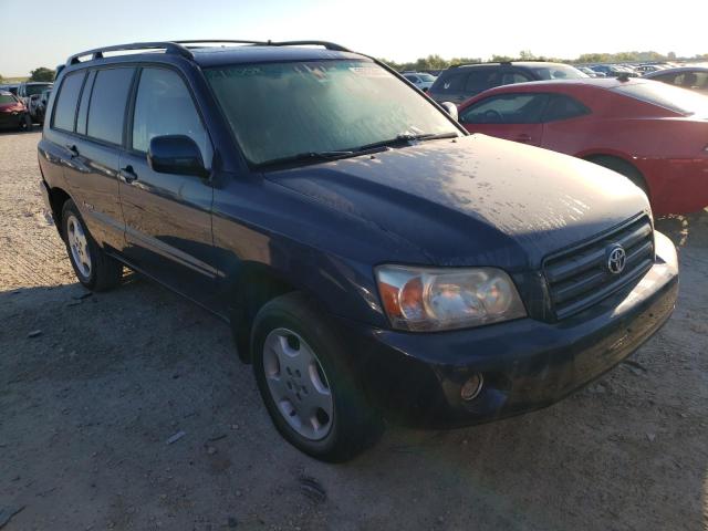 TOYOTA HIGHLANDER 2007 with VIN JTEEP21A370211008 - Photo from auction