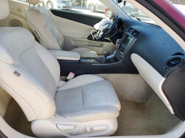 Photo 5 from auction – 2010 LEXUS IS 250 with VIN JTHFF2C26A2512366