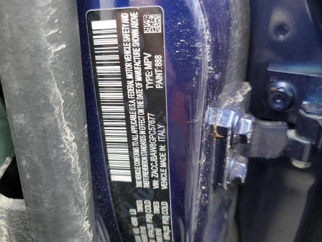 Photo 10 from auction – 2016 JEEP RENEGADE S with VIN ZACCJBAW8GPC57677