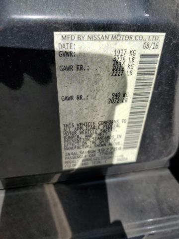 Photo 10 from auction – 2016 NISSAN ALTIMA 2.5 with VIN 1N4AL3AP6GN392784