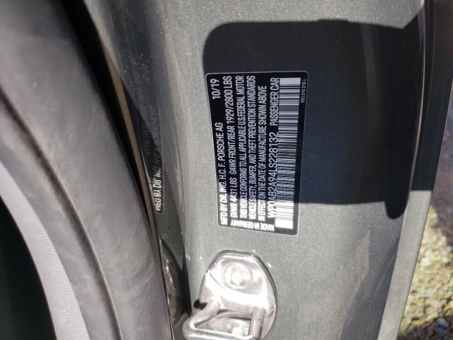 Photo 10 from auction – 2020 PORSCHE 911 CARRER with VIN WP0AB2A94LS228132