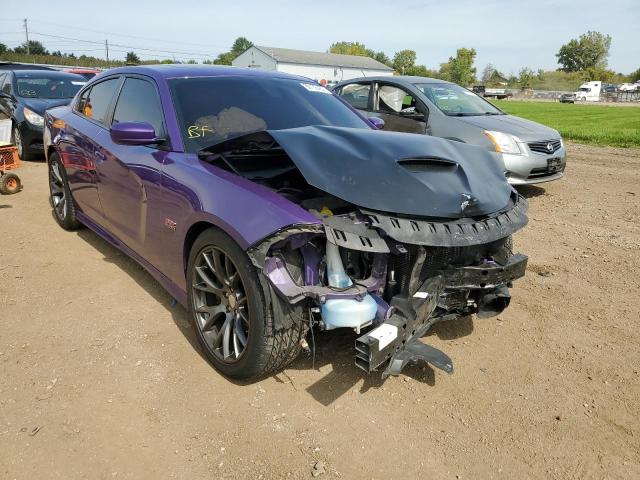 DODGE CHARGER SC 2019 with VIN 2C3CDXGJ6KH646834 - Photo from auction