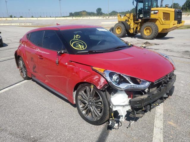 HYUNDAI VELOSTER T 2016 with VIN KMHTC6AE1GU271570 - Photo from auction