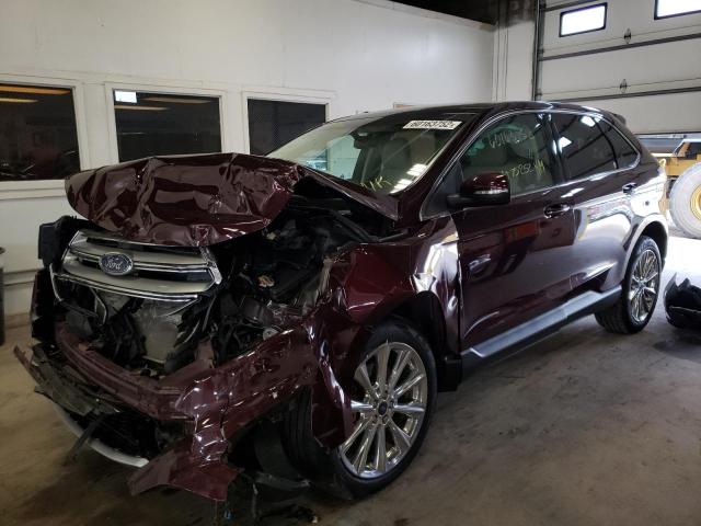 Photo 2 from auction – 2018 FORD EDGE TITAN with VIN 2FMPK4K94JBB21833