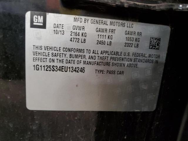 Photo 10 from auction – 2014 CHEVROLET IMPALA with VIN 1G1125S34EU134246