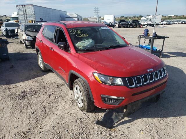 JEEP COMPASS SP 2018 with VIN 3C4NJCAB4JT123468 - Photo from auction