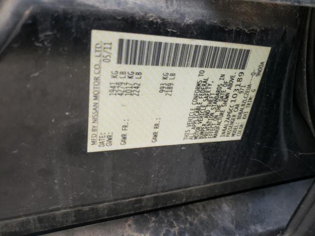 Photo 10 from auction – 2012 NISSAN ALTIMA BAS with VIN 1N4AL2AP6CC103189