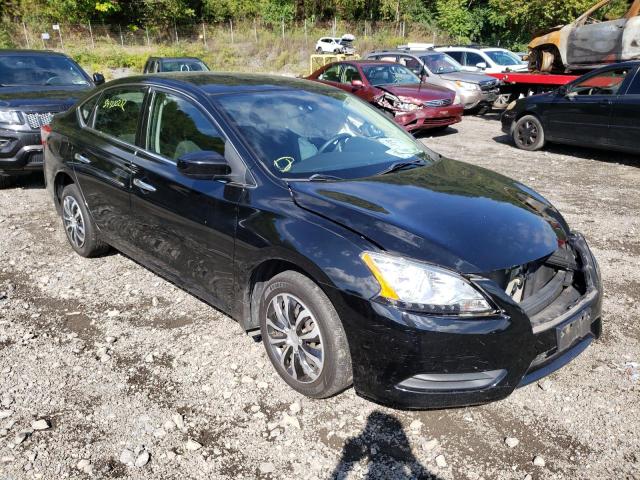 NISSAN SENTRA S 2014 with VIN 3N1AB7AP1EL696447 - Photo from auction