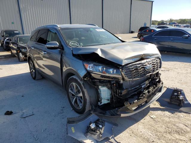 KIA SORENTO EX 2019 with VIN 5XYPH4A54KG524743 - Photo from auction
