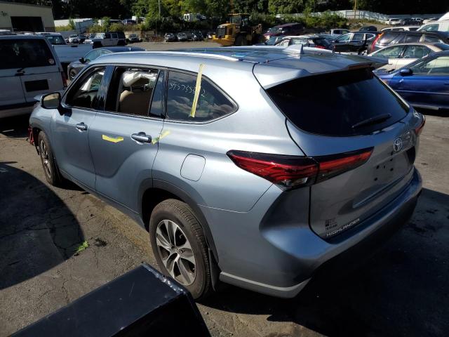 Photo 3 from auction – 2021 TOYOTA HIGHLANDER with VIN 5TDGZRBH6MS085893