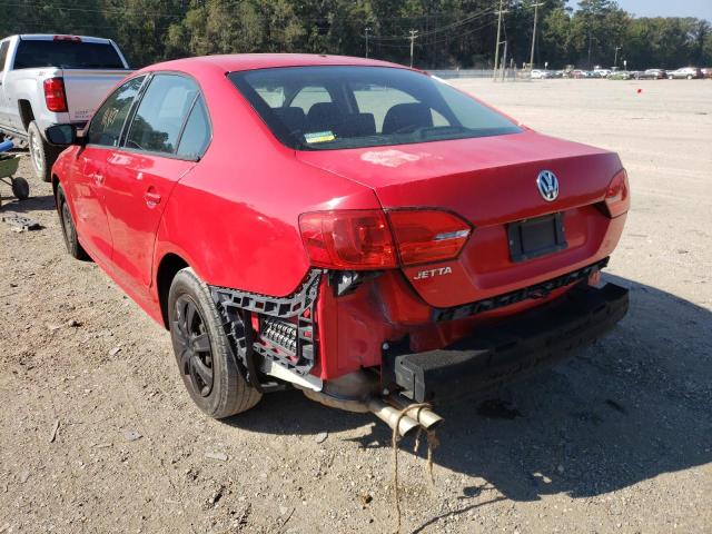 Photo 3 from auction – 2013 VOLKSWAGEN JETTA BASE with VIN 3VW2K7AJ5DM248151