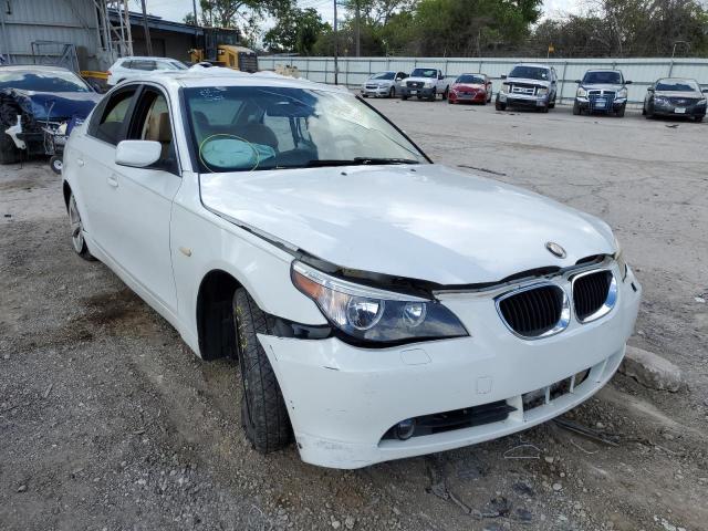 BMW 530 I 2006 with VIN WBANE73556CM42400 - Photo from auction