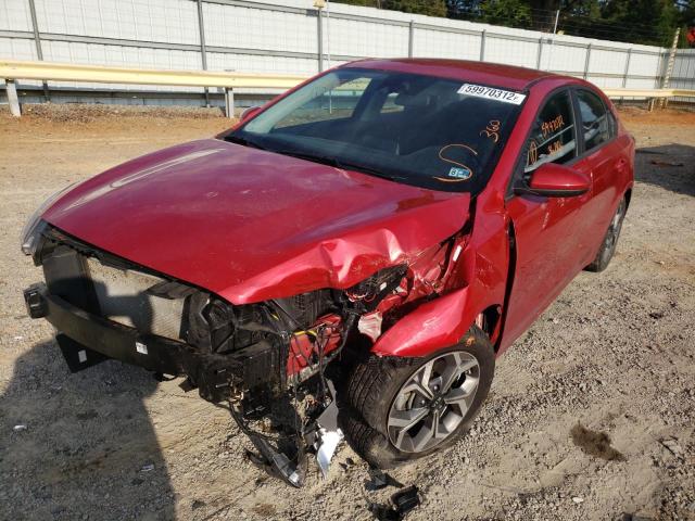Photo 2 from auction – 2021 KIA FORTE FE with VIN 3KPF24AD2ME383367