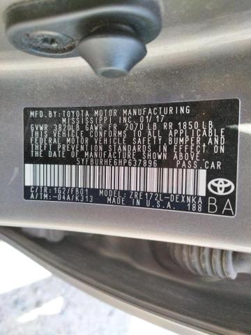 Photo 10 from auction – 2017 TOYOTA COROLLA L with VIN 5YFBURHE6HP637896