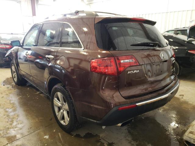 Photo 3 from auction – 2010 ACURA MDX TECHNO with VIN 2HNYD2H48AH512901