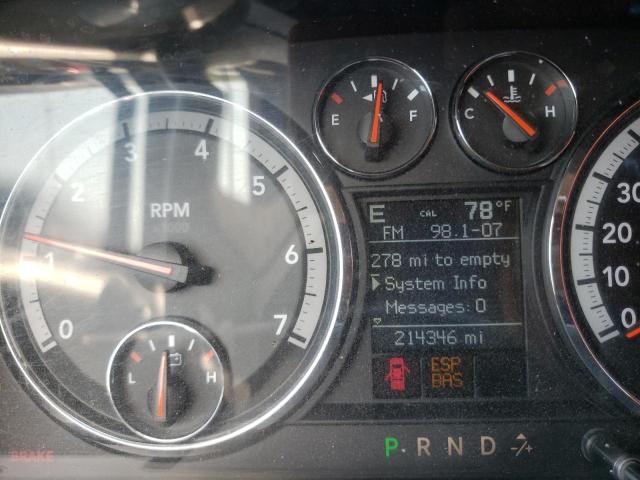 Photo 8 from auction – 2009 DODGE RAM 1500 with VIN 1D3HV13T69S704695