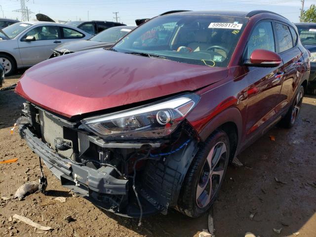 Photo 2 from auction – 2016 HYUNDAI TUCSON LIM with VIN KM8J33A20GU130274