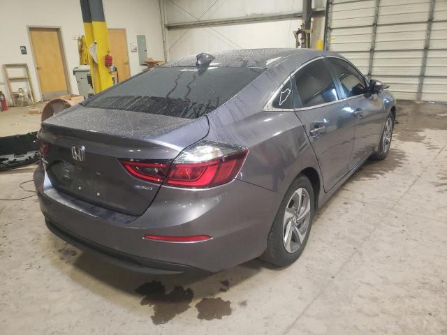 Photo 4 from auction – 2020 HONDA INSIGHT EX with VIN 19XZE4F54LE009489