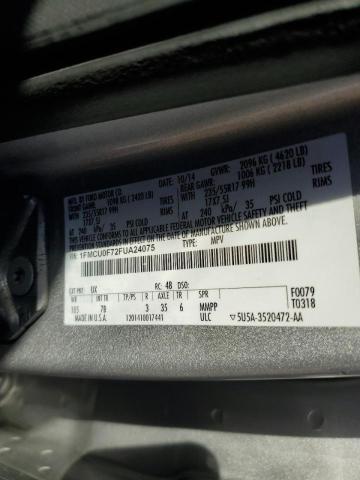 Photo 10 from auction – 2015 FORD ESCAPE S with VIN 1FMCU0F72FUA24075