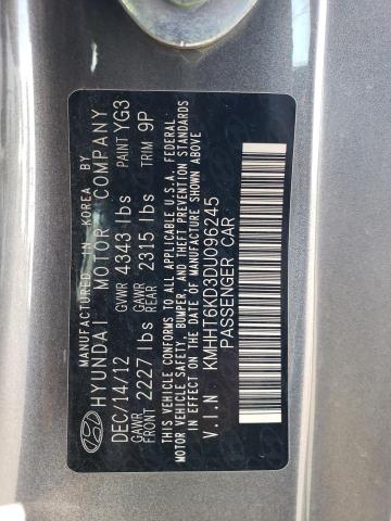 Photo 10 from auction – 2013 HYUNDAI GENESIS CO with VIN KMHHT6KD3DU096245