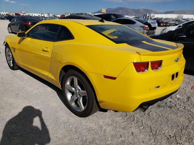 Photo 3 from auction – 2010 CHEVROLET CAMARO LT with VIN 2G1FC1EV7A9170335