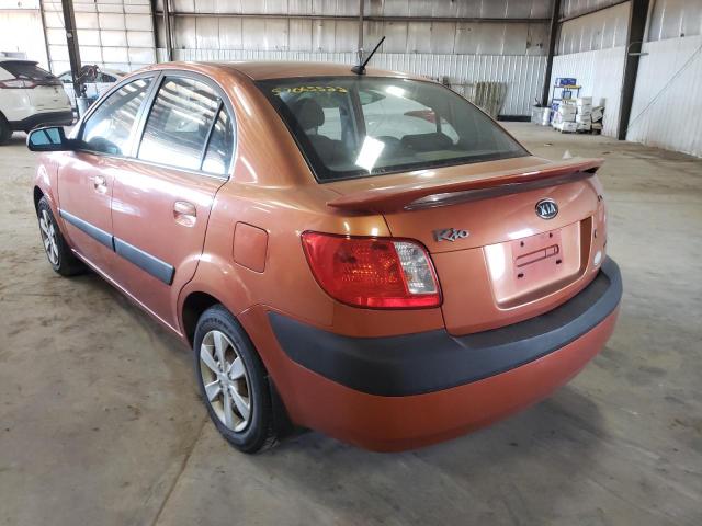 Photo 3 from auction – 2008 KIA RIO BASE with VIN KNADE123786329087