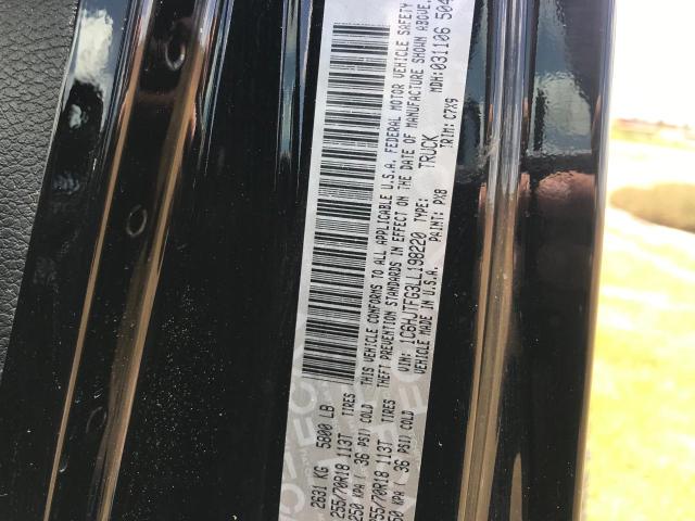 Photo 10 from auction – 2020 JEEP GLADIATOR with VIN 1C6HJTFG3LL198220
