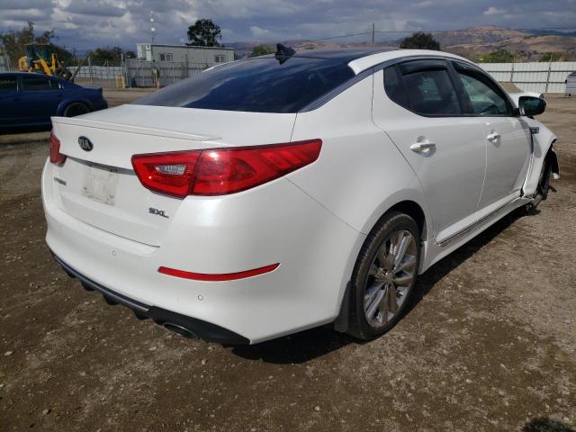 Photo 4 from auction – 2015 KIA OPTIMA SX with VIN 5XXGR4A64FG474538