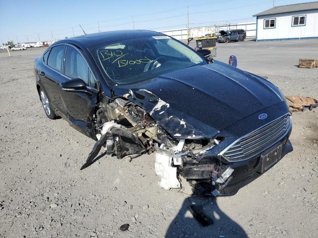 FORD FUSION SE 2017 with VIN 3FA6P0PU5HR158253 - Photo from auction