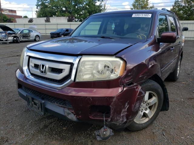 Photo 2 from auction – 2009 HONDA PILOT EXL with VIN 5FNYF48579B021631