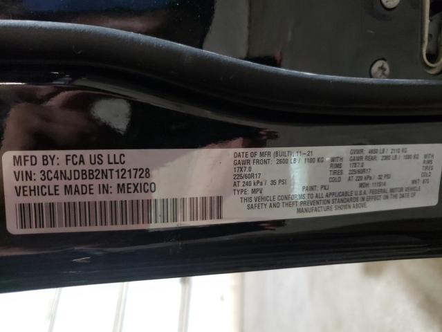Photo 10 from auction – 2022 JEEP COMPASS LA with VIN 3C4NJDBB2NT121728