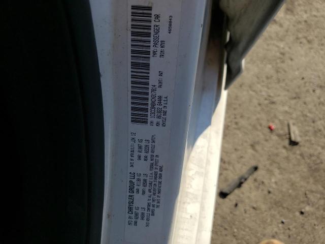 Photo 10 from auction – 2012 CHRYSLER 200 LX with VIN 1C3CCBABXCN317814